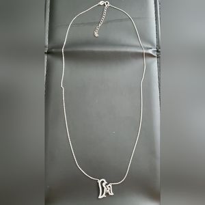 Sterling silver penguin pendent and chain